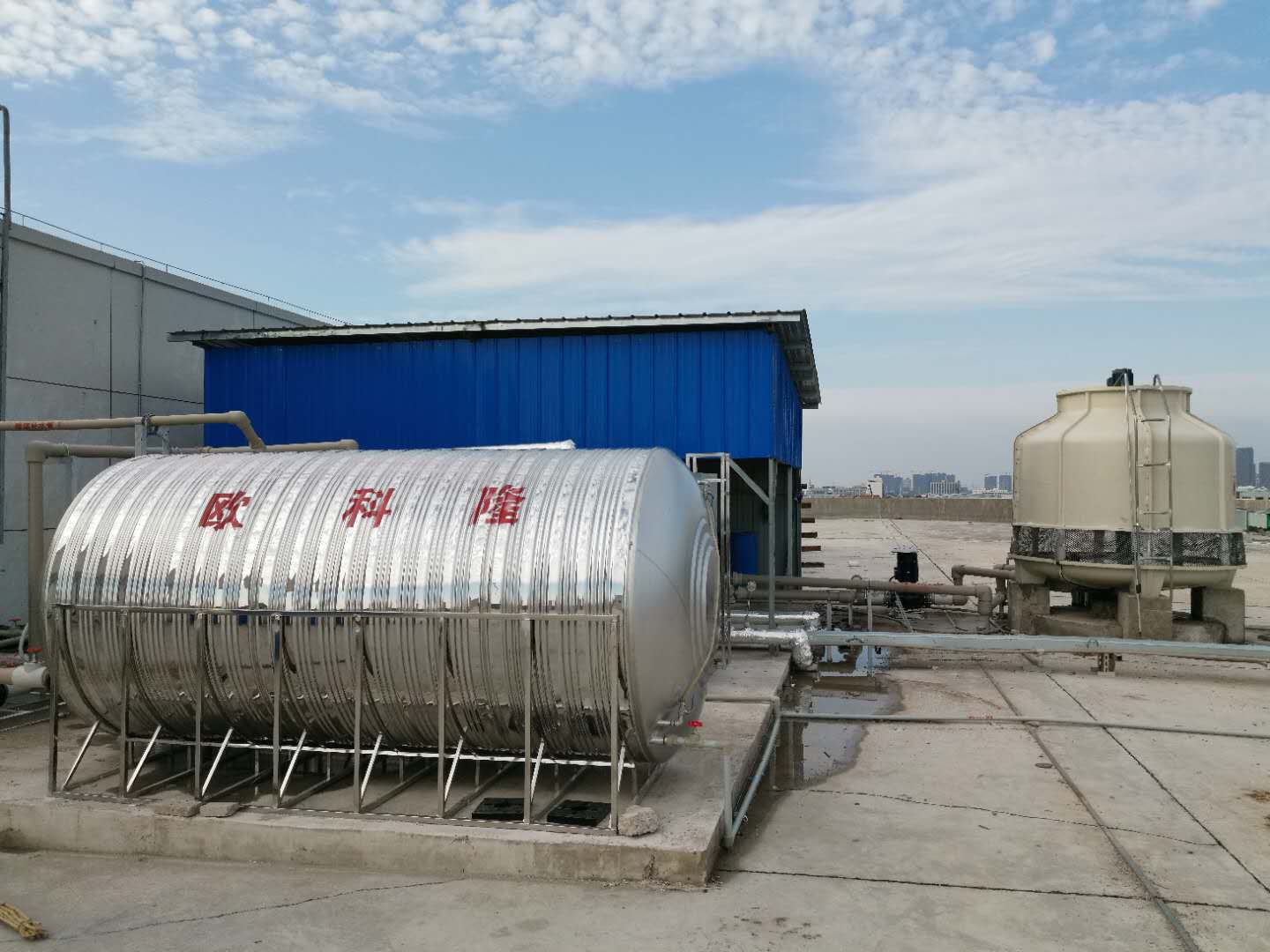 軍運會-歐科隆冷水機組配套案例